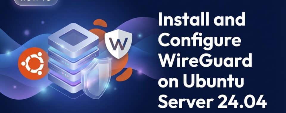 Install and Configure WireGuard on Ubuntu Server 24.04