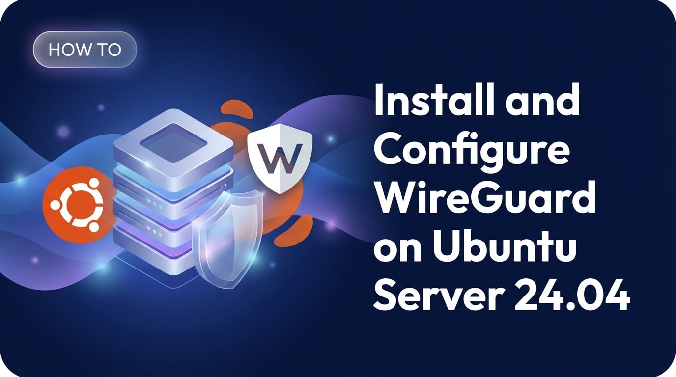Install and Configure WireGuard on Ubuntu Server 24.04