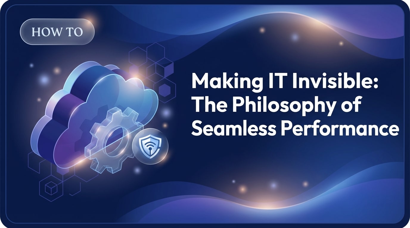 Making IT Invisible: The Philosophy of Seamless Performance