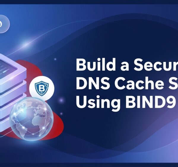 Build a Secure DNS Cache Server Using BIND9