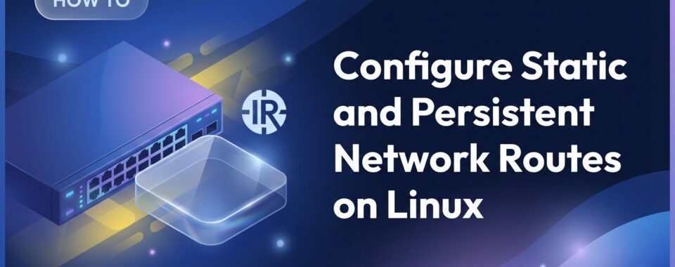 Configure Static and Persistent Network Routes on Linux