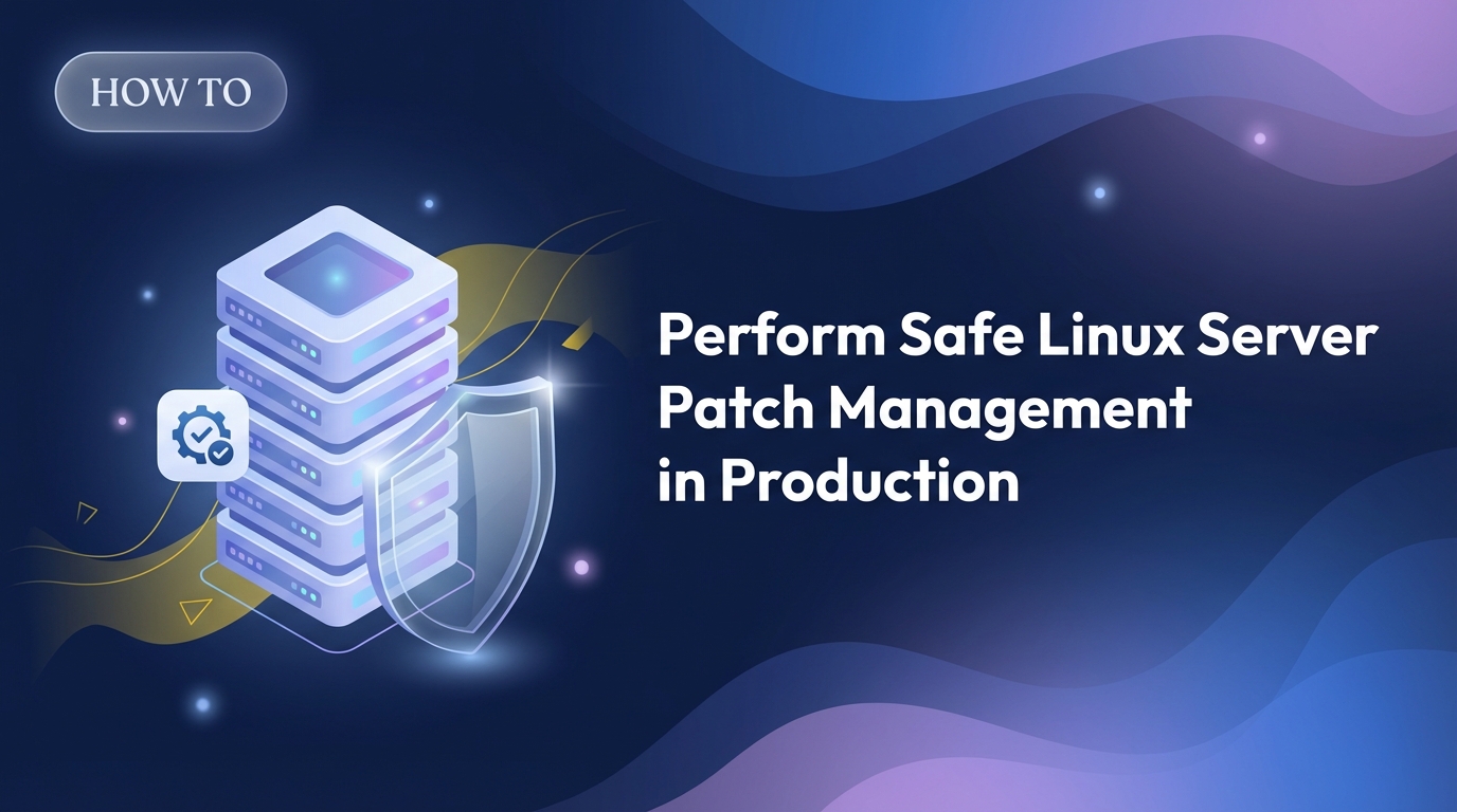 Perform Safe Linux Server Patch Management in Production