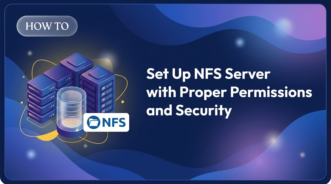 Set Up NFS Server with Proper Permissions and Security