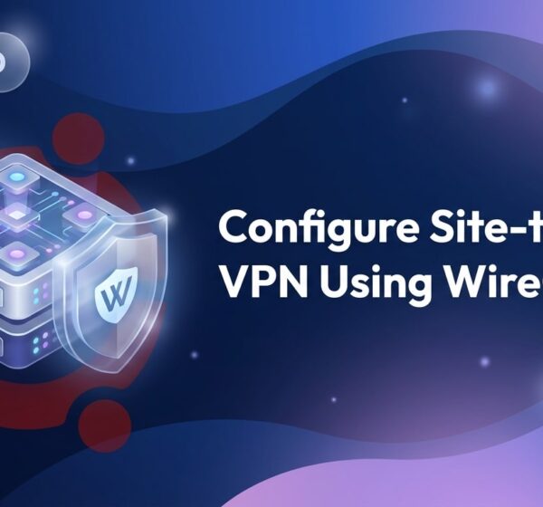 Configure Site-to-Site VPN Using WireGuard