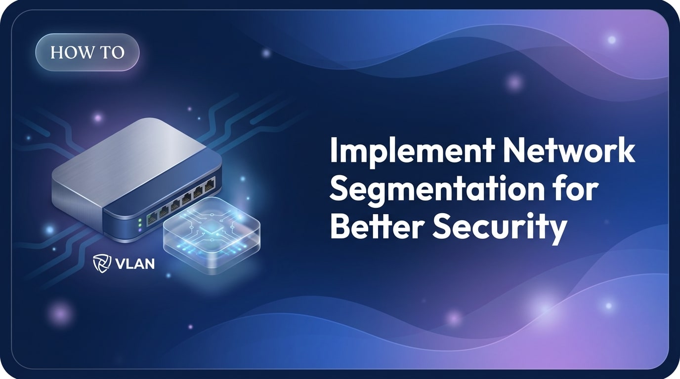 Implement Network Segmentation for Better Security