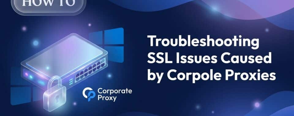 Troubleshooting SSL Issues Caused by Corporate Proxies
