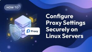 Configure Proxy Settings Securely on Linux Servers
